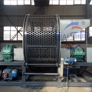 Scrap Tire Shredders Machine Price Double Shaft Shredder Waste Tire Shredding Machine