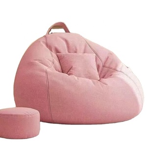 Gran oferta, silla de sofá grande y acogedora, asiento reclinable de lino, PUF de burbujas, funda de sofá perezoso para sala de estar - Product Image 1