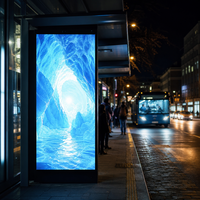 Affichage publicitaire LED extérieur P3.91, étanche, haute luminosité, panneau LED couleur pleine pour signalisation numérique des arrêts de bus