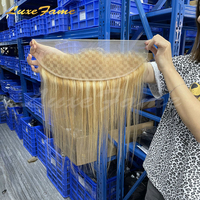 Extensions de cheveux naturels indiens p4/27, mèches de cheveux vierges bruts, produits de beauté indiens, alignées de cuticules avec Closure, haute qualité