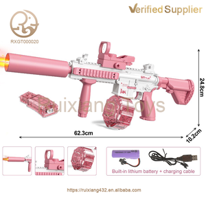 Pistola de <span class=keywords><strong>Agua</strong></span> Eléctrica Automática de Plástico para Diversión al Aire Libre en Verano, para Niños y Adultos, Doble Boquilla, Alta Presión, Gran Capacidad - Product Image 5
