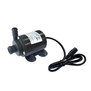 JT-160A Mini Brushless DC Water Pump 5V 12V Hydroponic Aquarium Cooling Circulation Ultra Quiet Magnetic Drive Rectangle Plastic - Product Image 2