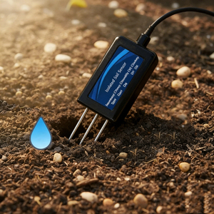 เซ็นเซอร์วัดดินแบบปรับแต่งได้ TR-H01O ทำจากสแตนเลสสำหรับการเกษตร รองรับ RS485 Modbus สำหรับการตรวจสอบในโรงเรือน TR-H01 - Product Image 4