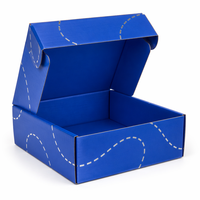 Scatola di Imballaggio in Cartone Ondulato Riciclabile con Chiusura Magnetica, Rivestimento UV, Personalizzabile, Logo Personalizzato, Alta Qualità