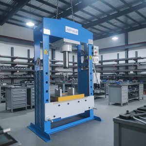 <span class=keywords><strong>Prensa</strong></span> Hidráulica Económica de Cuatro Columnas y Dos Vigas JMDY100/30, Controlada por PLC, 100 Toneladas, para Uso en Plantas de Manufactura y Construcción - Product Image 3