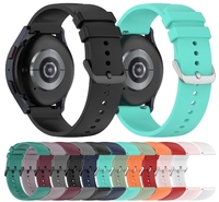 Bracelet de remplacement en nylon Boorui tendance pour montre de sport 6, à extrémité ronde et tête plate, 20/22 mm, avec plusieurs options de couleurs