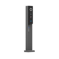 Interphone vidéo intelligent AKE GVT-S sans ticket, en alliage d'aluminium IP54, avec vision nocturne LCD pour solution de contrôle d'accès au stationnement
