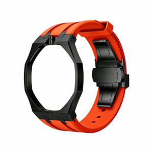 Nouveau design, boîtier en acier inoxydable, bracelet en silicone pour la montre Royl Pop Collaboration, kit de modification et de protection - Product Image 1