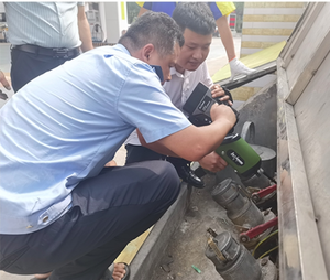 FID 화염 이온화 검출기 및 와이파이 모듈 AMS500B 휴대용 VOC 가스 분석기 <span class=keywords><strong>A</strong></span>.M.S. 기술 - Product Image 6