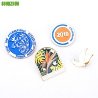 Badge personnalisé en émail dur ou souple, broche de revers en alliage de zinc, épinglette en métal frappée à l'unité, épinglette en émail sur mesure
