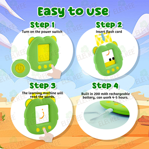 Aromatico flashcard macchina di apprendimento con parole 224 parlando di schede Flash per bambini musulmani giocattoli di apprendimento - Product Image 3