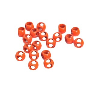 Bright Red Alloy Four Way Spacer <b>Beads</b> Colored Painted Millet <b>Beads</b> For DIY Jewelry Necklace Bracelet Making Accessories - Product Image 5
