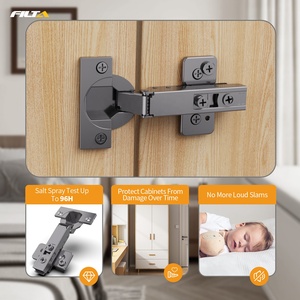 티타늄 니켈 도금 캐비닛 힌지 3D 조정 가능한 클립 소프트 클로징 찬장 가구 힌지 HG9790 - Product Image 3