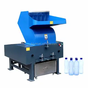 China factory used pvc waste hard plastic barrel film pet bottle recycling crushing grinding plastic crusher machines prices