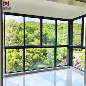 Ventana Corredera <span class=keywords><strong>de</strong></span> Aluminio <span class=keywords><strong>con</strong></span> <span class=keywords><strong>Rotura</strong></span> <span class=keywords><strong>de</strong></span> <span class=keywords><strong>Puente</strong></span> Térmico, Ahorro <span class=keywords><strong>de</strong></span> Energía, Doble Vidrio, Impermeable, Resistente al Viento, Aleación <span class=keywords><strong>de</strong></span> Aluminio Horizontal - Product Image 3
