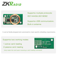 ISO14443A Nfc RFID Acerca del módulo Lector RFID USB HF de circuito integrado