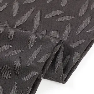 Stock Fabric For Jacquard Fabric Black Muslim Nida Abaya Fabric For Abaya Yarn Islamic Saudi Dubai Korean Dyed Jacquard Polyester Spandex Stretch Knitted Plaid