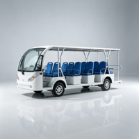 Bus de tourisme électrique de luxe 14 places, de bonne qualité, à bas prix, pour hôtels, complexes hôteliers, parcs personnalisés et visites touristiques