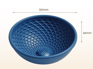 New Creative Pet Supplies Food Feeding Utensils Slow Pet <strong>Bowl</strong> Tumbler Unbreakable <strong>Round</strong> Slow Feeder Silicone <strong>Bowl</strong> for Cat <strong>Dog</strong> - Product Image 5