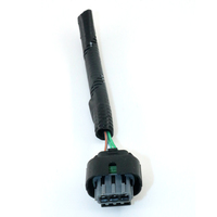 Konektor Kabel Harness Otomotif Tahan Air Jepart DJ7045K-2.8-21 4Pin, Soket Steker Otomatis Dengan Selubung Pelindung Kabel Pigtail