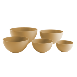 Bol à salade Dorotea 17 cm en plastique ivoire pour la préparation de salades - Product Image 2