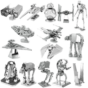 Puzzle 3D en métal fait main, modèle tridimensionnel pour adultes, assemblage créatif, jouets éducatifs, fabrication difficile. - Product Image 1