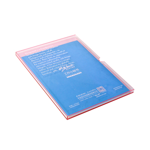 Porta Revistas de Plástico Transparente Rosa, Funda Acrílica para Libros, Cubierta Acrílica para Libros - Product Image 6