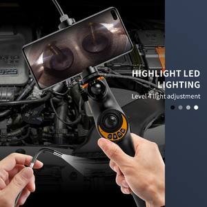 360 °   Max 210 °   Endoscope de téléphone flexible Android/iOS pour <span class=keywords><strong>test</strong></span> de chambre de combustion de cylindre automobile - Product Image 5