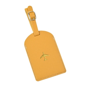 Étiquette de bagage personnalisée en cuir PU de luxe avec marquage à chaud <span class=keywords><strong>pour</strong></span> les voyages en <span class=keywords><strong>avion</strong></span> - Conception de logo personnalisé - Product Image 3
