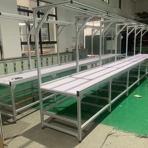 Aluminum Profile Workbench Customized Assembly Line Manual Workshop Fixed Workbench Frame - Product Image 1