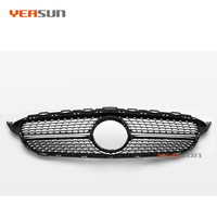 Calandre avant haute qualité W205 style diamant pour Mercedes Benz W205 classe C 2015 2016 2017 2018