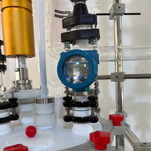 Lò phản ứng thủy tinh 50L 100L với máy khuấy đồng nhất siêu âm để tổng hợp hữu cơ trong phòng thí nghiệm - Product Image 3