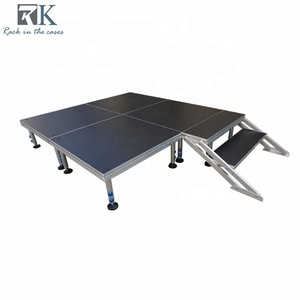 Plataforma de Escenario Portátil de Aluminio para Bodas, Conciertos y Eventos, Podio Económico para Exteriores - Product Image 1