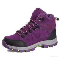 Bottes de neige d'hiver pour hommes, chaussures de sport extérieures antidérapantes, chaussures d'action, d'alpinisme, de randonnée.