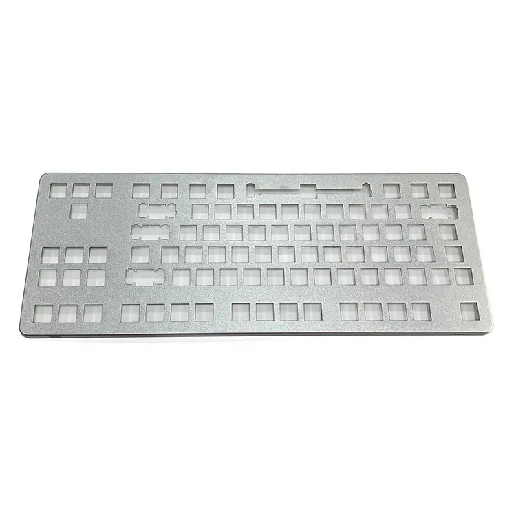 DIY Designed Precision Custom eloxiert GK61 Aluminium CNC-Bearbeitungs teil Mechanische Tastatur stabilisatoren