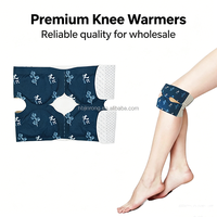 Patch chauffant premium à l'armoise pour genou, coussinet chauffant longue durée, soulage les douleurs articulaires, patch jetable pour la protection des genoux des adultes