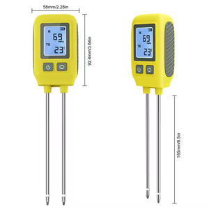 Testeur de sol numérique NPK 7 en 1, analyseur de sol intelligent pour le jardin, mesure du pH, de l'humidité, de la température et des nutriments, analyseur de sol professionnel portable - Product Image 2