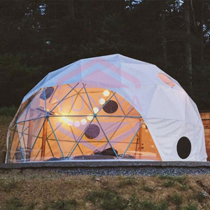 Promotionnel 100% étanche extérieur événement dôme maison 6m 7m Glamping dôme tente Igloo tente <span class=keywords><strong>Camping</strong></span> avec prix d'usine - Product Image 4