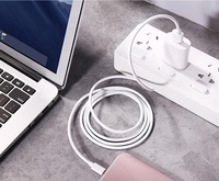 Câble de données USB Cantell 6A avec emballage de vente au détail, câble USB C de 1 m, chargeur rapide, câble de charge rapide USB C 2A pour téléphone portable