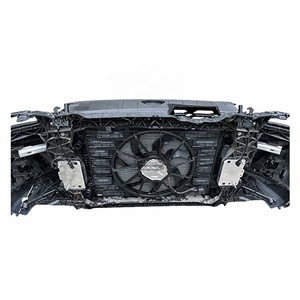 ชุดกันชนหน้ามือสองสำหรับ Audi Q5L / <span class=keywords><strong>Q5</strong></span> <span class=keywords><strong>Sportback</strong></span> 2021-2024 รุ่น <span class=keywords><strong>S</strong></span>-<span class=keywords><strong>Line</strong></span> Sport พร้อมกระจังหน้าแบบรังผึ้ง - Product Image 6