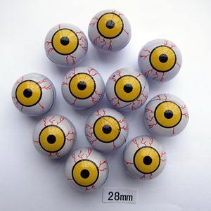 Venta al por mayor Popular Venta de Halloween Decoración Scary Bloody Eyeballs Activity Bloodshot Fashion Dolls Eyes Balls - Product Image 5