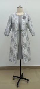 Robes élégantes pour femmes, ensembles de vêtements grande taille, costumes pour femmes de Turquie, robe deux pièces pour femmes 2022 pour l'église - Product Image 6