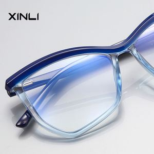 กรอบแว่นตาดีไซน์ใหม่ XINLI2161 แฟชั่นกรองแสงสีฟ้าสำหรับผู้หญิง - Product Image 2