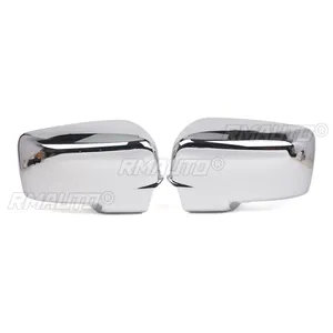 For Dodge Ram 1500 2009-2012 Car Rearview <b>Mirror</b> Cover <b>Shell</b> Caps Housing Replacement 68231243AA 68231242AM Chrome Sliver - Product Image 3