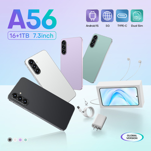 Thiết kế kiểu dáng đẹp A56 khung nhôm 7.3 ''slim 5g 16 + 1TB 8000mAh 108mp Macro 10W phí 120Hz Điện thoại thông minh Điện thoại di động 5g điện thoại thông minh - Product Image 4