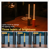 Nordic Creative Mini Délicat Portable Rechargeable Dimmable Touch LED Lampe de Table avec Mode Respiration pour Chambres de Restaurant