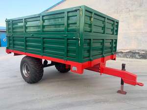 Máquina agrícola <span class=keywords><strong>de</strong></span> alta calidad vendedora caliente 5T <span class=keywords><strong>Remolques</strong></span> agrícolas <span class=keywords><strong>de</strong></span> <span class=keywords><strong>un</strong></span> <span class=keywords><strong>solo</strong></span> <span class=keywords><strong>eje</strong></span> Remolque volquete - Product Image 2