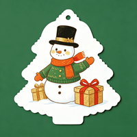Pegatinas Navideñas Personalizadas, Duraderas, Ecológicas, Resistentes a los Rayos UV, con Diseño Brillante de Personajes Navideños, Lindas Pegatinas Adhesivas de Dibujos Animados para Niños, para Manualidades