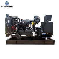 Générateur industriel robuste de 96 kW à châssis ouvert, diesel, conçu pour les opérations pétrolières en Arabie Saoudite, adapté aux environnements difficiles