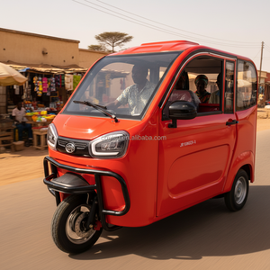 Triciclo Eléctrico de 3 Ruedas para Pasajeros, Mototaxi Eléctrico, Motocicleta Motorizada para Transporte de Pasajeros, Tuk Tuk Eléctrico - Product Image 2